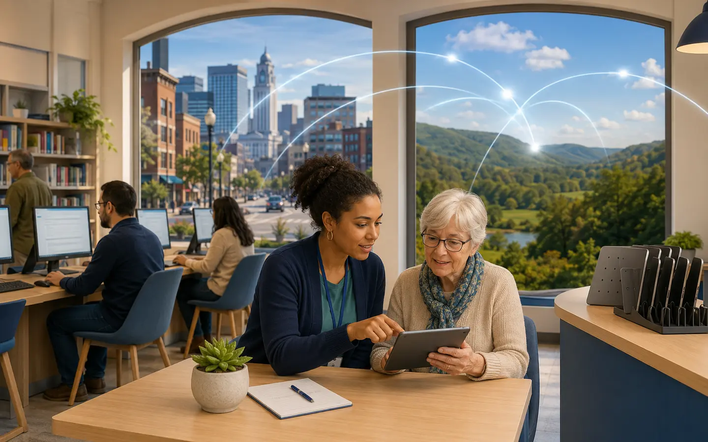 Local digital access resources and tablet alternatives for Connecticut residents